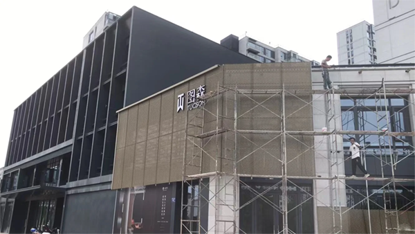 鋼絲網(wǎng)門頭